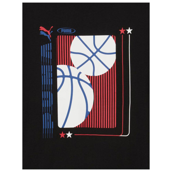 Puma Ανδρική κοντομάνικη μπλούζα Graphic Relaxed Tee Puma Ανδρική κοντομάνικη μπλούζα Graphic Relaxed Tee